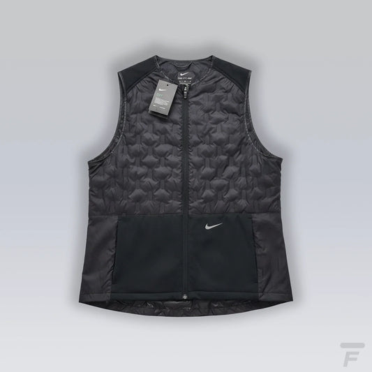 Veste Sans Manche Running Therma Fit Noir