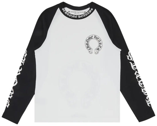 T-Shirt Manche Longue Heart Chrome Noir - photo 1/2 - UrbanDrip