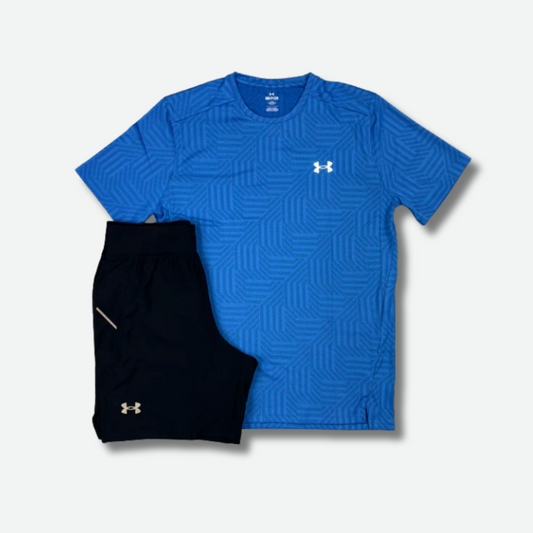 Ensemble Sport short t shirt Bleu - photo 1/3 - UrbanDrip