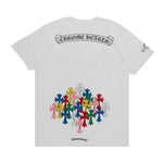 T-Shirt Heart Et Multicolore Chrome Blanc - photo 2/2 - UrbanDrip