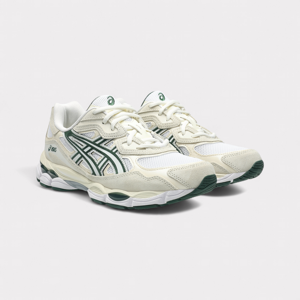 Sneakers Vert Foncé Blanc Ivoire - photo 2/7 - UrbanDrip