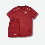 Ensemble Sport short t shirt running Rouge - photo 1/3 - UrbanDrip