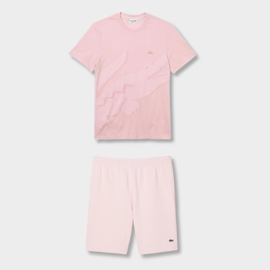 Ensemble Sport short t shirt Rose - photo 1/3 - UrbanDrip