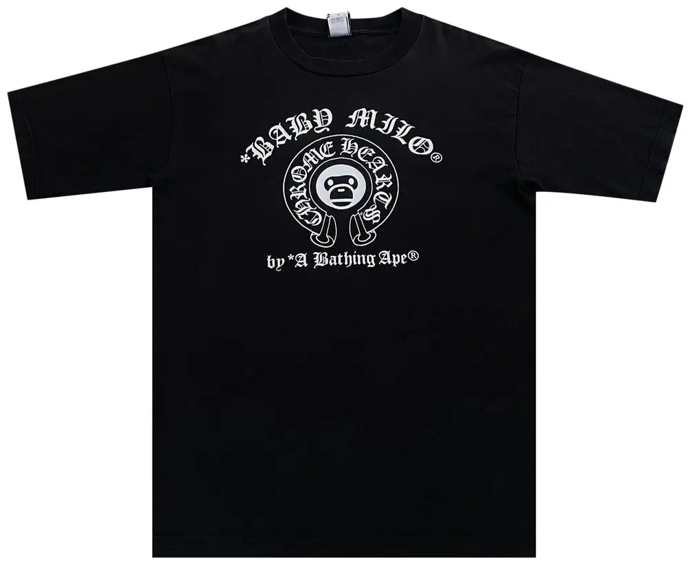 T-Shirt Heart Chrome Noir - photo 1/2 - UrbanDrip