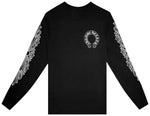 T-Shirt Manche Longue Chrome Heart Noir - UrbanDrip
