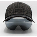 Cap Monogram FF Noir Visière