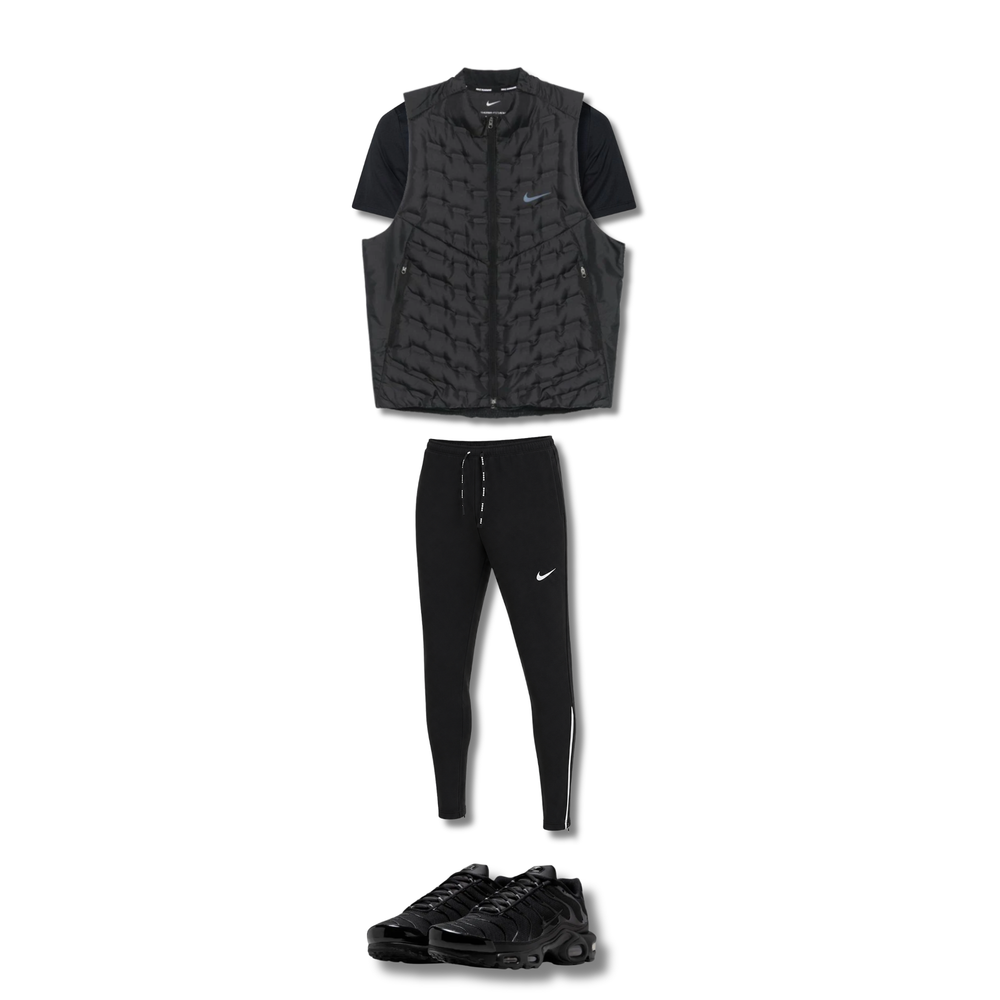 Ensemble Sport Outfit Running Noir - photo 1/5 - UrbanDrip