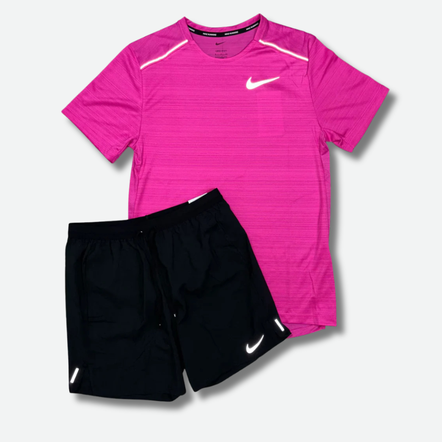 Ensemble Sport short t shirt running vif Rose - photo 1/3 - UrbanDrip