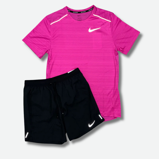 Ensemble Sport short t shirt running vif Rose - photo 1/3 - UrbanDrip