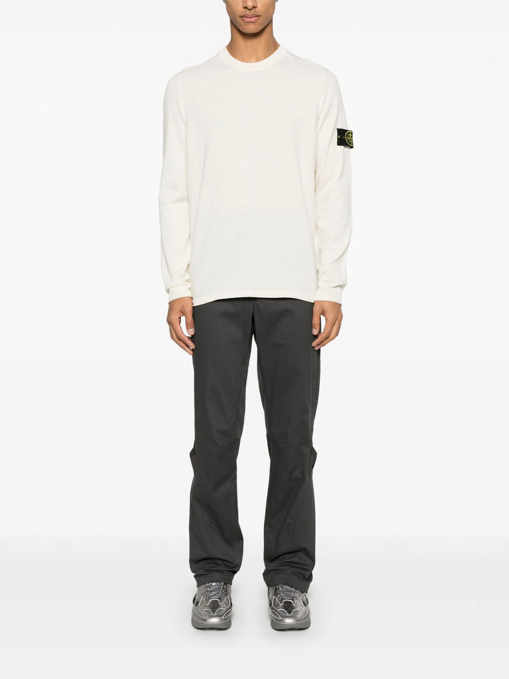 Sweat Pull Col Rond Beige - photo 3/5 - UrbanDrip