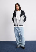 Zip Zippé Noir Et Gris - photo 3/5 - UrbanDrip