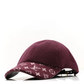 Cap Bordeaux Broderie Or