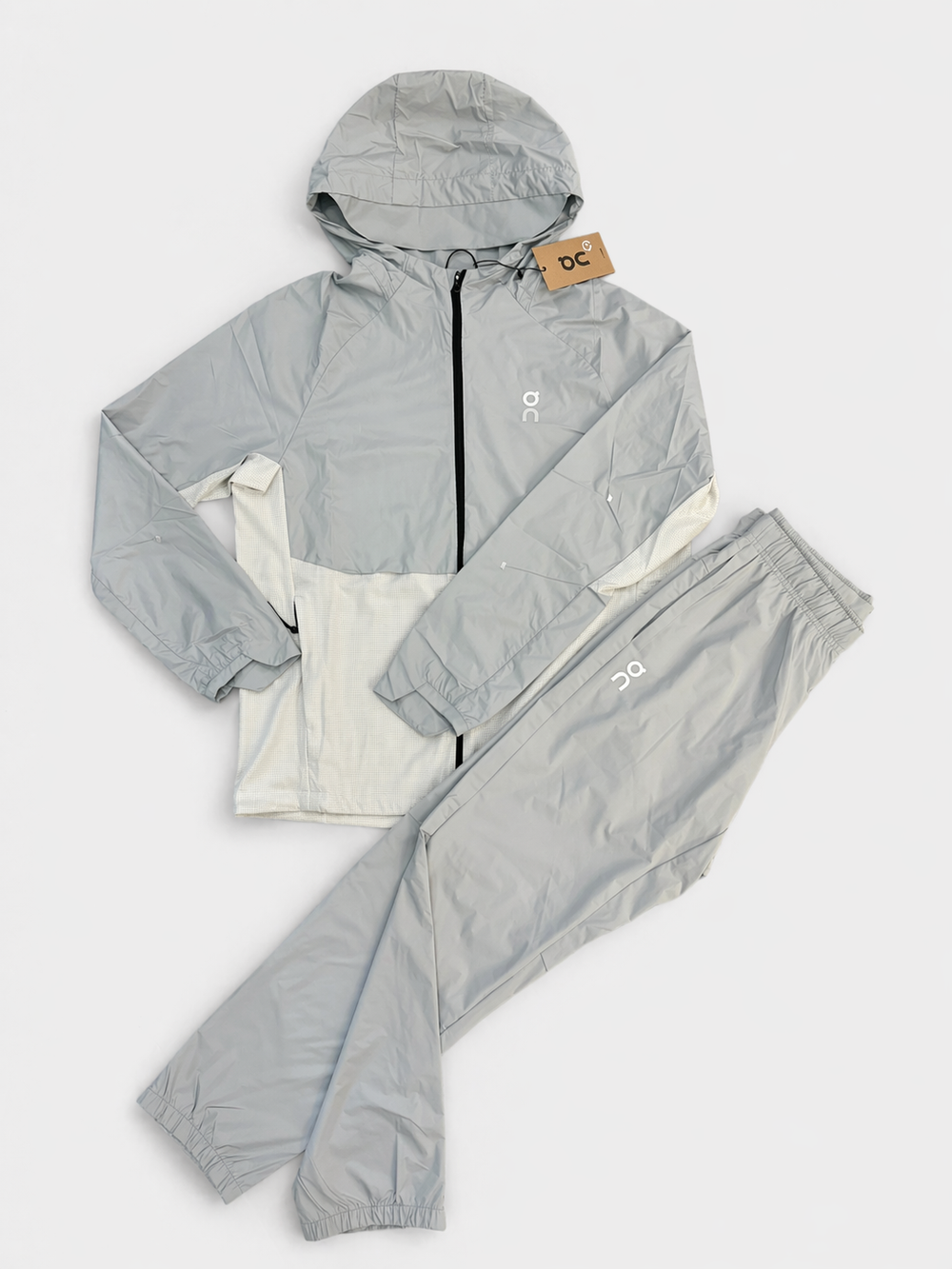 Ensemble Sport Cloud Survêtement à capuche Gris - UrbanDrip