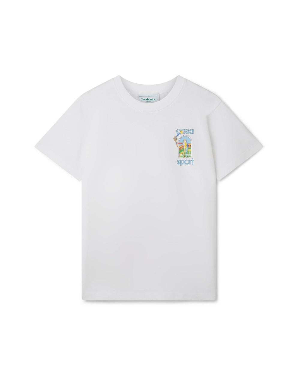 T-Shirt Afro Cubism Tennis Club Blanc - photo 1/2 - UrbanDrip
