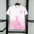 Maillot Brésil Concept Rose & Blanc 2025-26