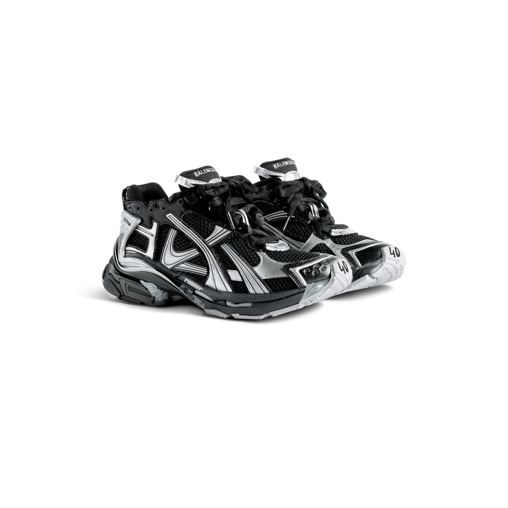 Sneakers Argent Noir - photo 3/9 - UrbanDrip