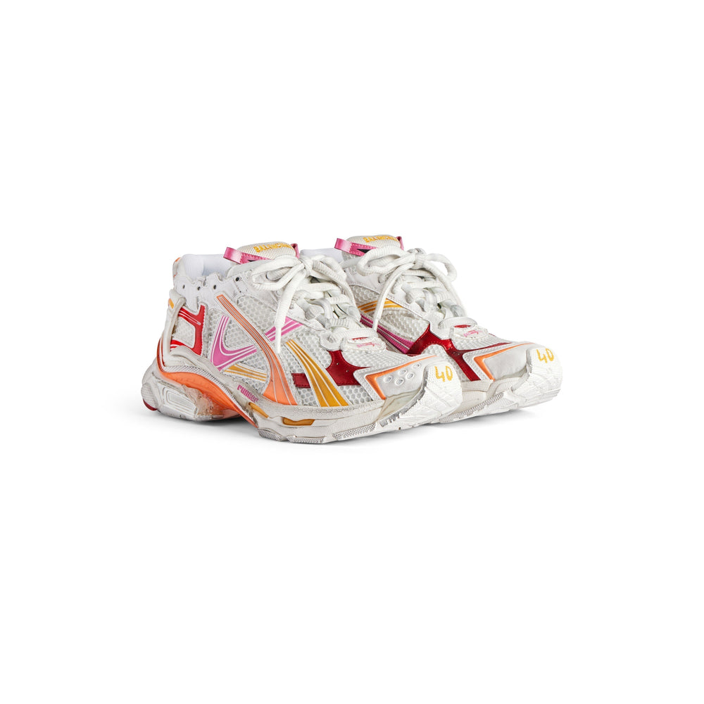 Sneakers Et Blanc Rouge Rose Orange - photo 3/7 - UrbanDrip