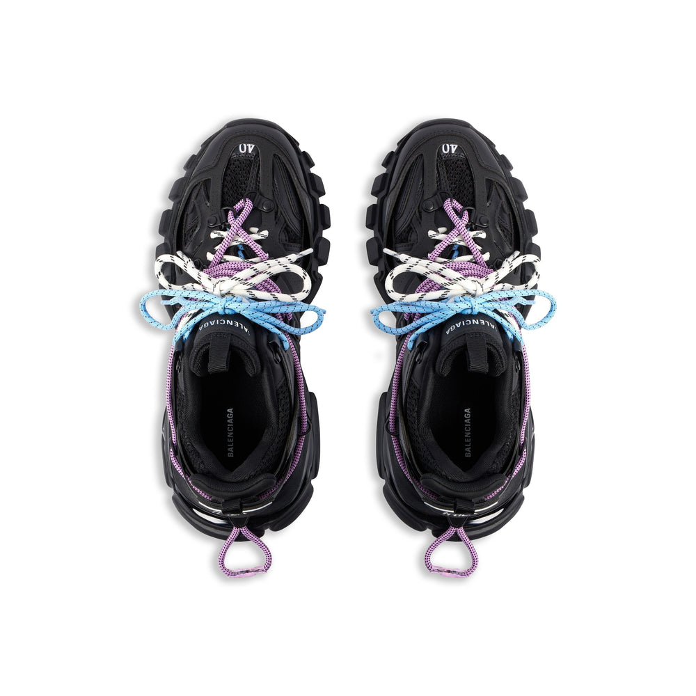 Avec Laces Et Bleue Noir Bleu Rose - photo 6/9 - UrbanDrip