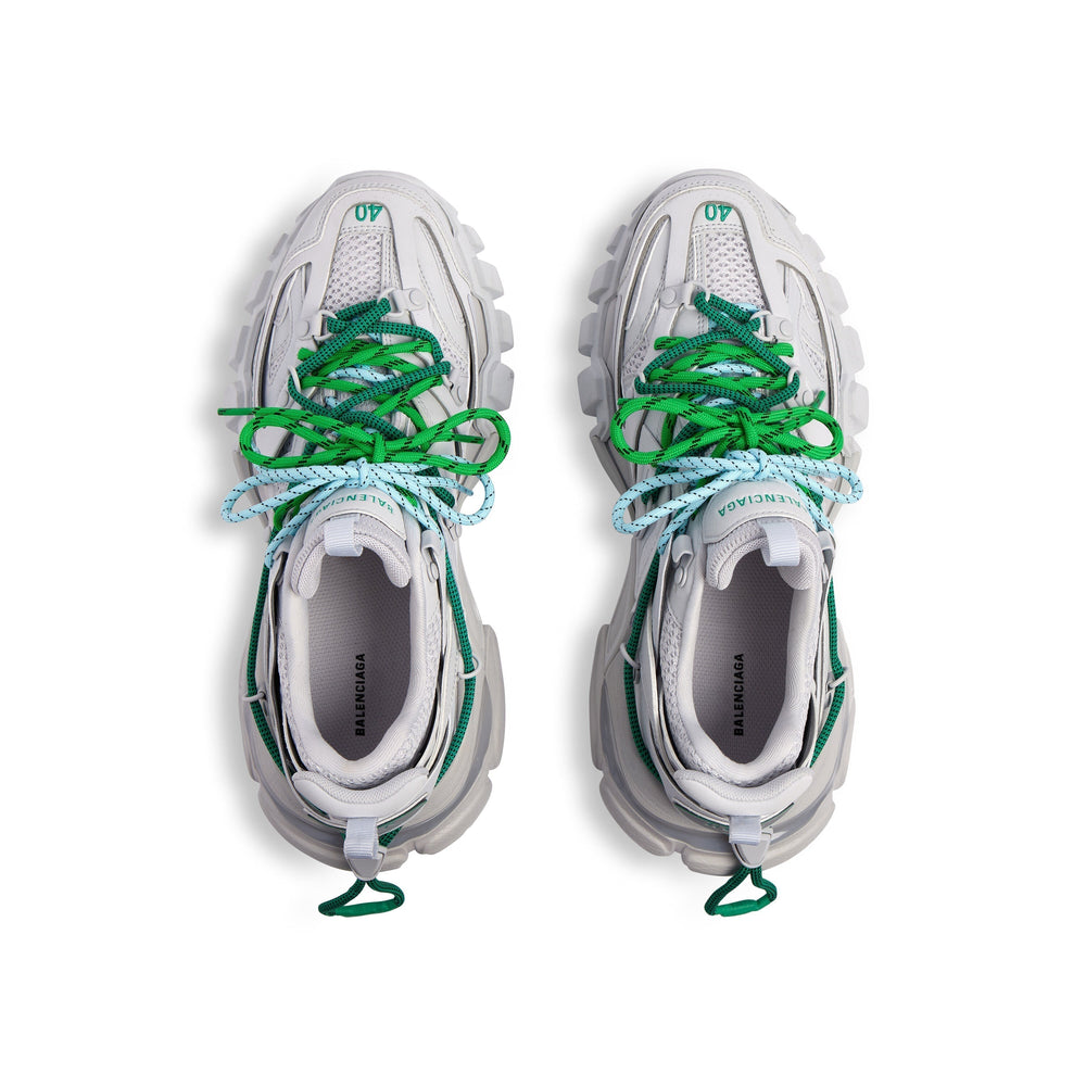 Avec Laces Verte et Bleue Gris Bleu Vert - photo 6/8 - UrbanDrip