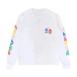 T-Shirt Manche Longue Chrome Heart Multicolore - UrbanDrip