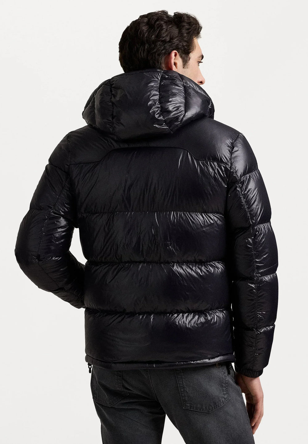 Doudoune Puffer Brillante Noir - photo 4/4 - UrbanDrip