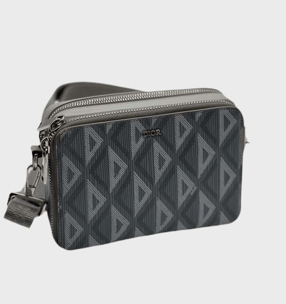 Sac Sacoche Camera Bag Losange Gris - UrbanDrip