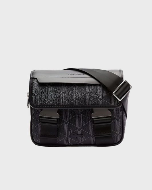 Sac Sacoche Reporter Zippée Noire Noir - UrbanDrip