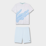 Ensemble Sport short t shirt et Blanc Bleu - photo 1/3 - UrbanDrip