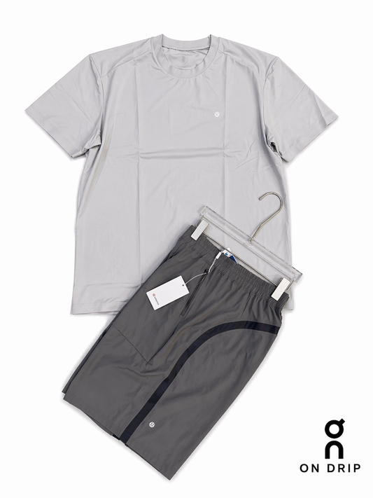 Ensemble Sport Lululemon Gris - UrbanDrip