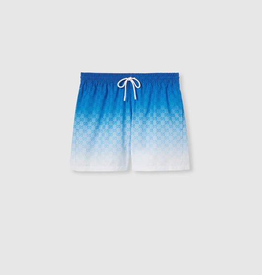 Short de bain en popeline technique à imprimé - UrbanDrip