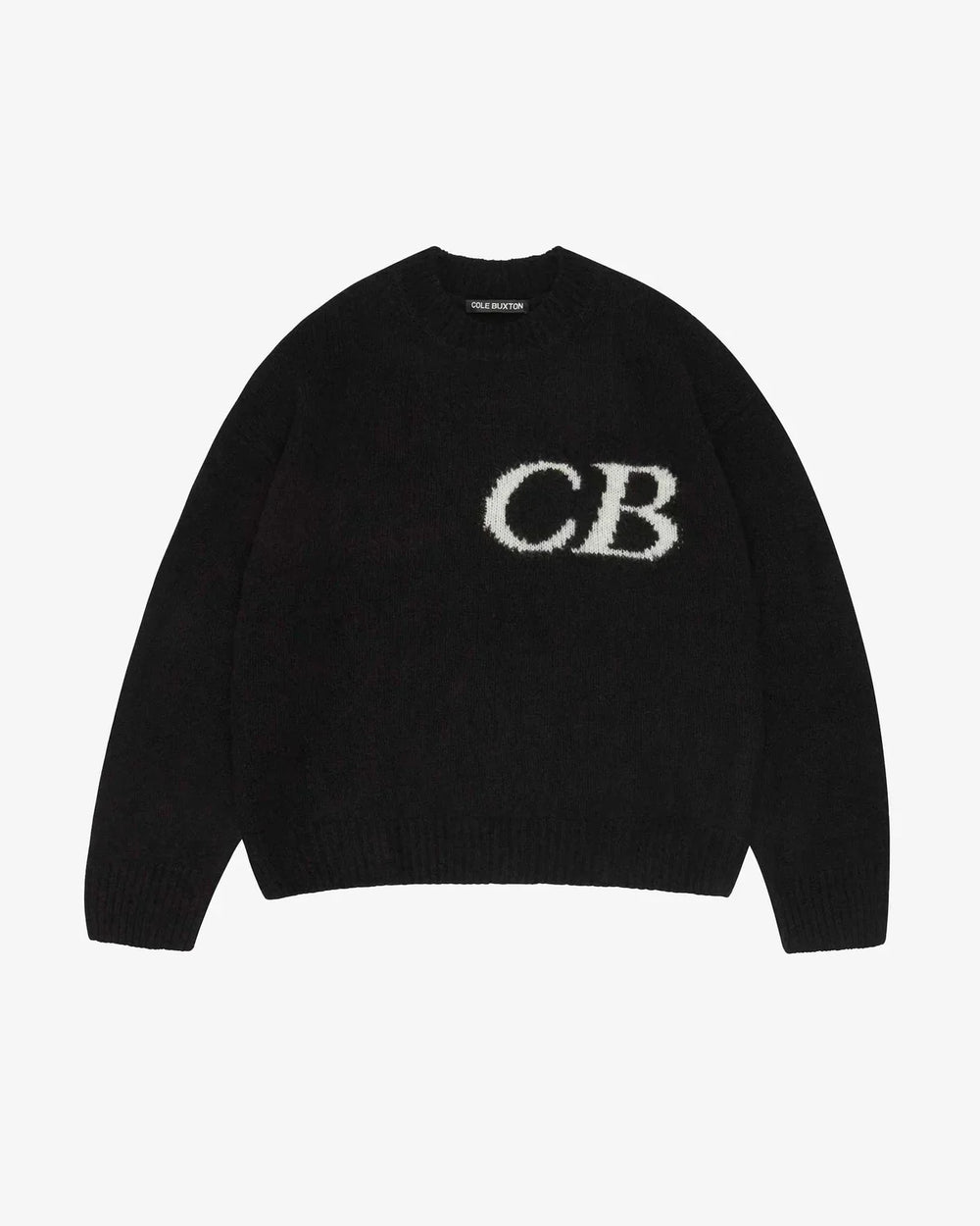 Sweat Pull CB Logo Knit Noir - photo 1/5 - UrbanDrip