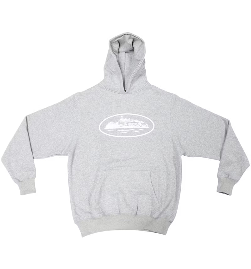 Sweat Pull Avec Capuche Gris - UrbanDrip