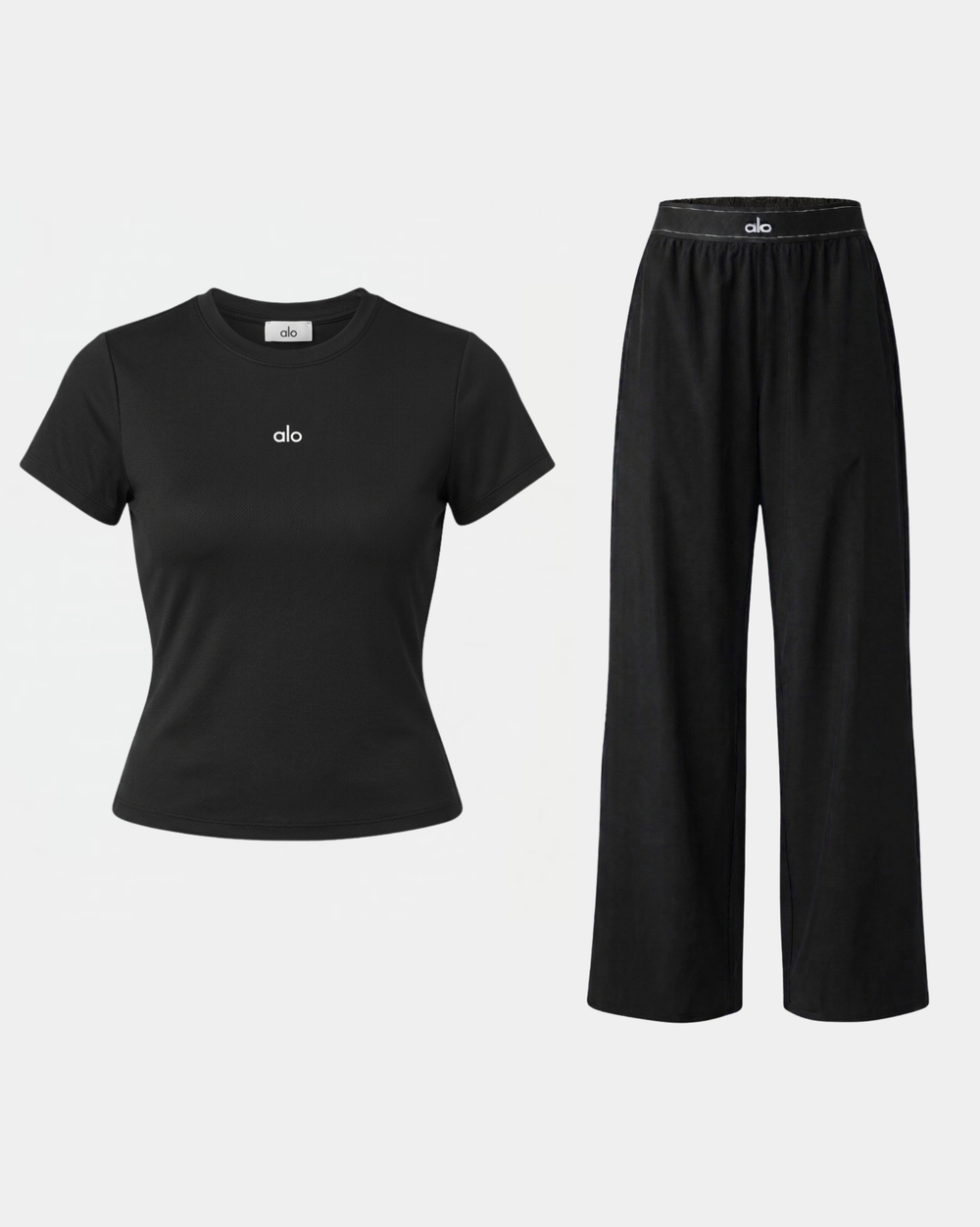 Ensemble Sport Alo Noir - UrbanDrip