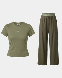 Ensemble Sport Alo Vert - UrbanDrip