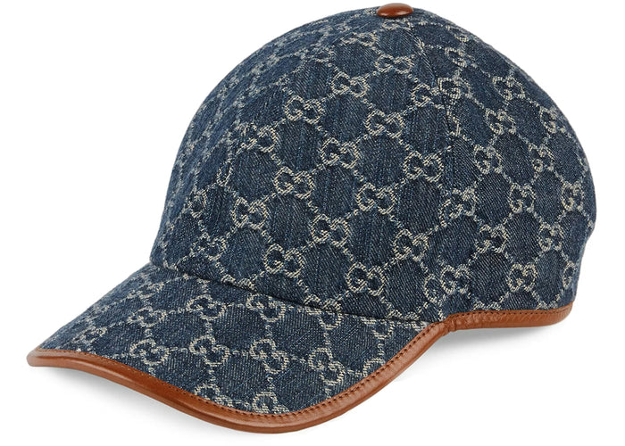 Cap Monogram GG Bleu Marine