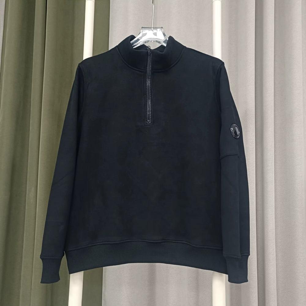 Veste Gilet Zip Quarter Noir - UrbanDrip