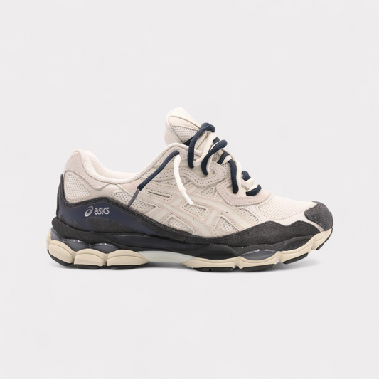 Sneakers Smoke Double Laces White Grey - photo 1/4 - UrbanDrip