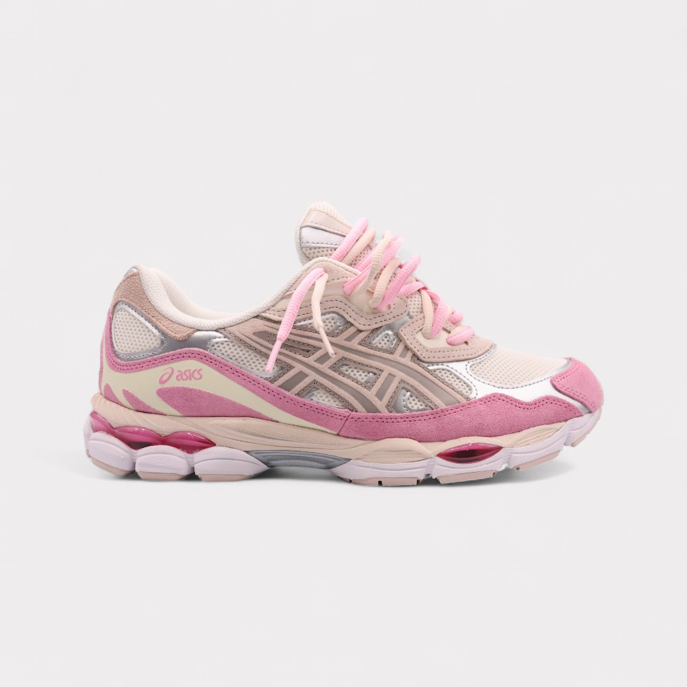 Sneakers Double Laces Pink Cream - photo 1/4 - UrbanDrip