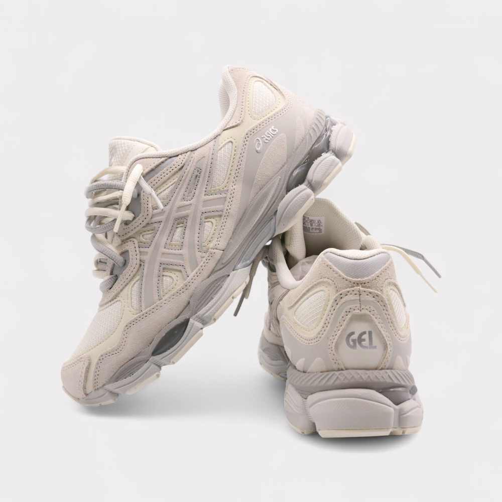 Sneakers Double Laces Grey Cream - photo 4/4 - UrbanDrip
