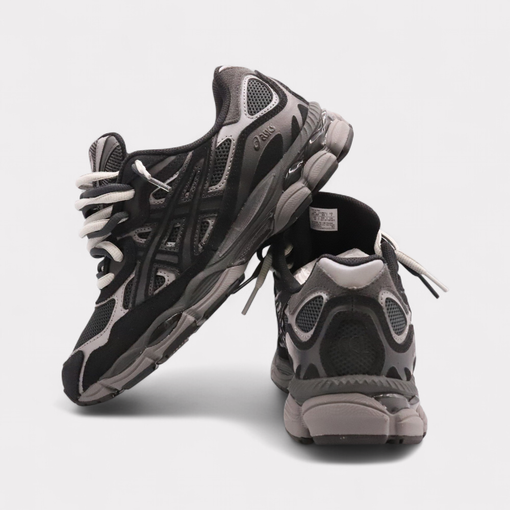 Sneakers Double Laces Grey Gris Graphite - photo 6/6 - UrbanDrip
