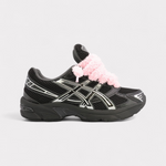 Sneakers Pure Fluffy Laces Silver Black Pink - photo 1/6 - UrbanDrip