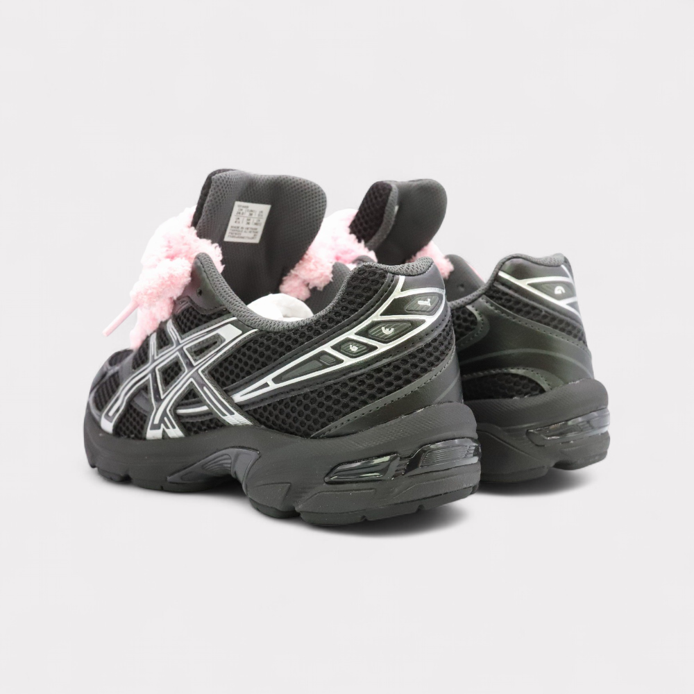 Sneakers Pure Fluffy Laces Silver Black Pink - photo 4/6 - UrbanDrip