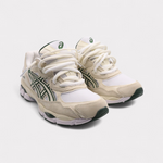 Sneakers Double Laces Vert Foncé Blanc Ivoire - photo 2/7 - UrbanDrip
