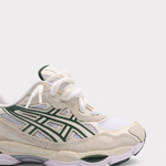 Sneakers Double Laces Vert Foncé Blanc Ivoire - photo 6/7 - UrbanDrip