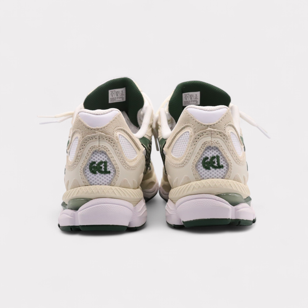 Sneakers Double Laces Vert Foncé Blanc Ivoire - photo 5/7 - UrbanDrip