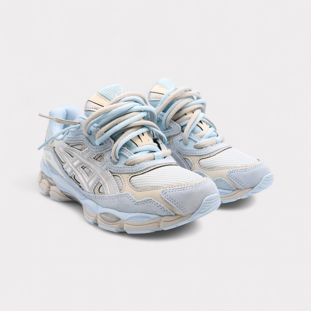 Sneakers Double Laces Gris Orageux - photo 2/7 - UrbanDrip