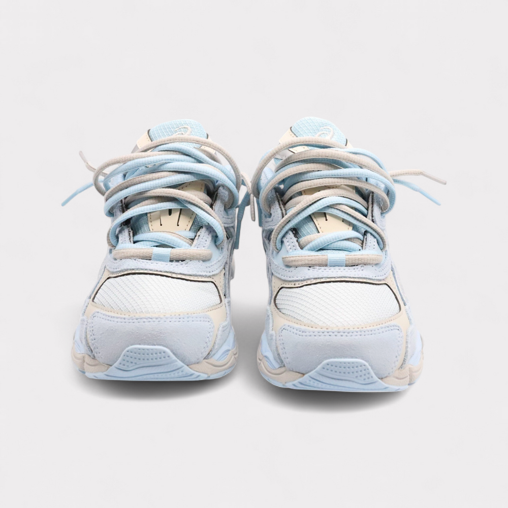Sneakers Double Laces Gris Orageux - photo 4/7 - UrbanDrip