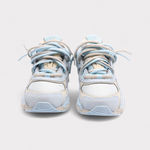 Sneakers Double Laces Gris Orageux - photo 4/7 - UrbanDrip