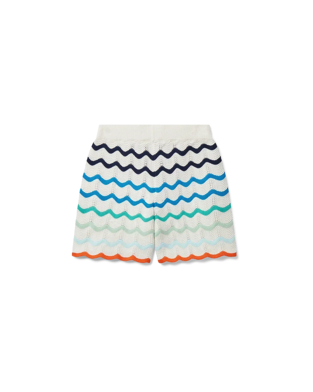 Short Gradient Wave Crochet Shorts - photo 1/2 - UrbanDrip
