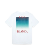 T-Shirt Gradient Casa Logo 3 Blanc - photo 1/2 - UrbanDrip